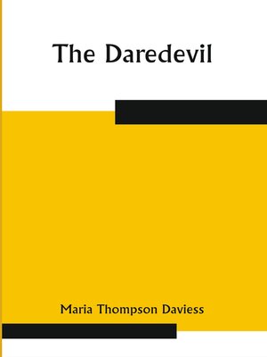 cover image of The Daredevil